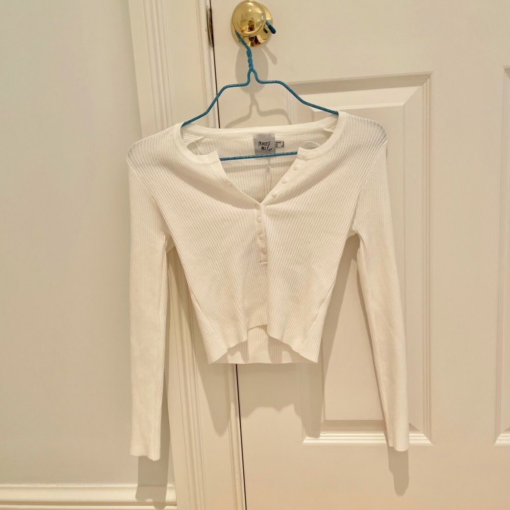 Princess Polly Unwritten Love Top (White)